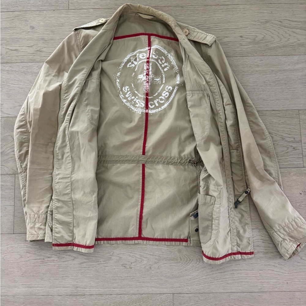 Men’s Strellson Swiss Cross Light Jacket
Beige European size 54 (US size 44) - Picture 3 of 11